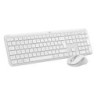 TECLADO/MOUSE LOGITECH MK950 SIGNATURE SLIM INALAMBRICO USB BOLT BLANCO