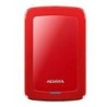 DISCO DURO EXTERNO ADATA HV300 1TB PORTATIL 2.5 USB 3.2 WINDOWS MAC LINUX DASHDRIVE SLIM COLOR ROJO (AHV300-1TU31-CRD)