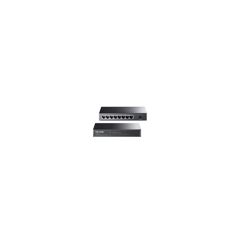 SWITCH | TP-LINK | TL-SF1008P | 8 PUERTOS |RJ45 10/100 MBPS |NO ADMINISTRABLE |  4 PUERTOS POE | PARA ESCRITORIO