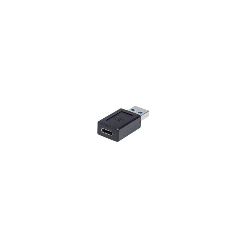 ADAPTADOR USBMANHATTAN354714-C V3.1 AM-CH NEGRO