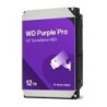 DISCO DURO INTERNO WD PURPLE PRO 12TB 3.5 ESCRITORIO SATA3 6GB/S 512MB 7200RPM 24X7 IA DVR NVR HASTA 64 CAMARAS  WD122PURP