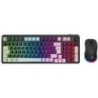 KIT GAMER BALAM RUSH SQUAD CONQUEST PRO KG525 / TECLADO Y MOUSE / DUAL / DONGLE USB - BT / ESPAÃOL / 97 TECLAS / RECARGABLE / I