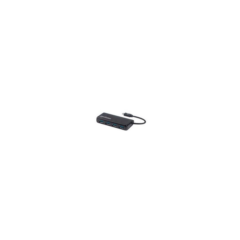 CONECTOR HUB USBMANHATTAN164924-C 4 PTOS A