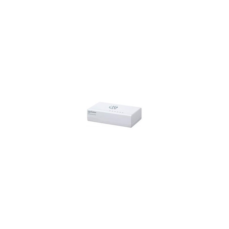 SWITCHMANHATTAN560672 5 PTOS 10/100 DESKTOP BLANCO MH