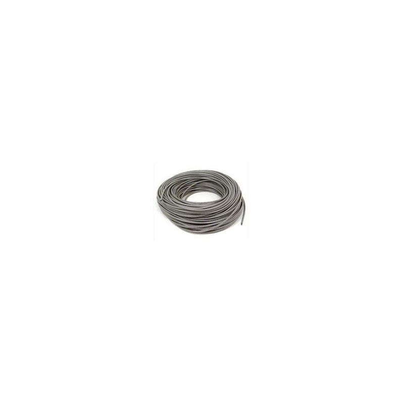 BOBINAINTELLINET704663 CAT 6  CCA 305M SOLIDA GRIS