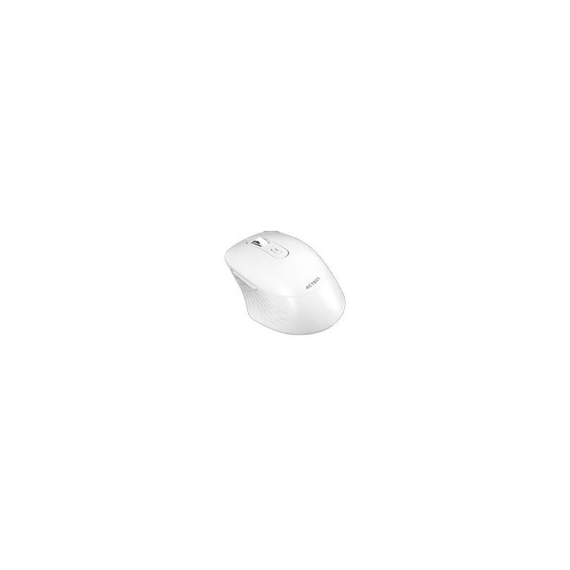 MOUSE ACTECK OPTIMIZE FLOW MI480 / INALAMBRICO / 1600 DPI / 5 BOTONES SCROLL / ALCANCE 10 M / DONGLE BT 2.4 MHZ / BLANCO / AC-93
