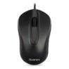 MOUSE OPTICO QUARONI ALAMBRICO COLOR NEGRO 1200 DPI