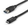 CABLE USB TIPO-C DE 1M - USB 3.1 10GBPS TIPO A A USB-C - CERTIFICACION USB-IF - CARGA DE PERIFERICOS - STARTECH.COM MOD. USB31AC