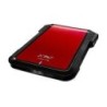 CARCASA XPG EX500 PARA DISCOS DUROS/SSD 2.5 PULGADAS 7MM/9.5MM SATA3/USB3.2 CASE PC COLOR ROJO (AEX500U3-CRD)
