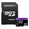 MEMORIA ADATA MICRO SDHC 32GB UHS-I CLASE 10 C/ADAPTADOR (AUSDH32GUICL10-RA1)