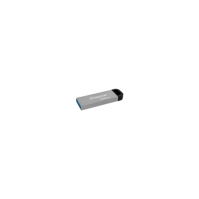 MEMORIA FLASH USB KINGSTON DATA TRAVELER KYSON 128GB GEN 1 3.2 TIPO A METAL (DTKN/128GB)