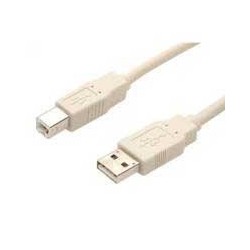 CABLE DE 1.8M USB 2.0 BEIGE...