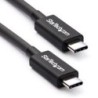 CABLE THUNDERBOLT DE 2M - THUNDERBOLT 3 USB-C 20GBPS - COMPATIBLE CON THUNDERBOLT DISPLAYPORT Y USB - 4K A 60HZ - HASTA 100W -