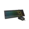 KIT ACTECK CREATOR AUREAN PRO MK477G / TECLADO Y MOUSE / ALAMBRICO / ILUMINACION LED / 105 TECLAS / ANTI-GOSTING / MULTIMEDIA /