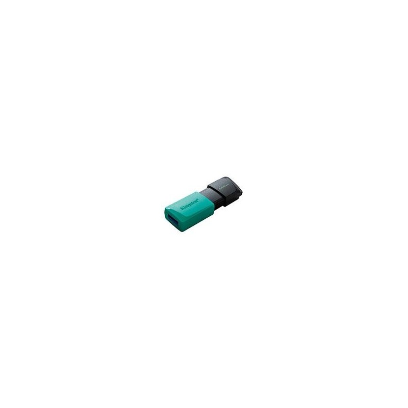MEMORIA FLASH USB KINGSTON DATA TRAVELER EXODIA M 256GB GEN 1 3.2 GEN 1 C/TAPA MVIL NEGRO VERDE OCEAN DTXM/256GB