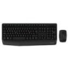 KIT ACTECK CREATOR PLUS MK465 / TECLADO Y MOUSE / INALAMBRICO / RECEPTOR USB / 105 TECLAS / ERGONOMICO - MULTIFUNCION / WIN - MA