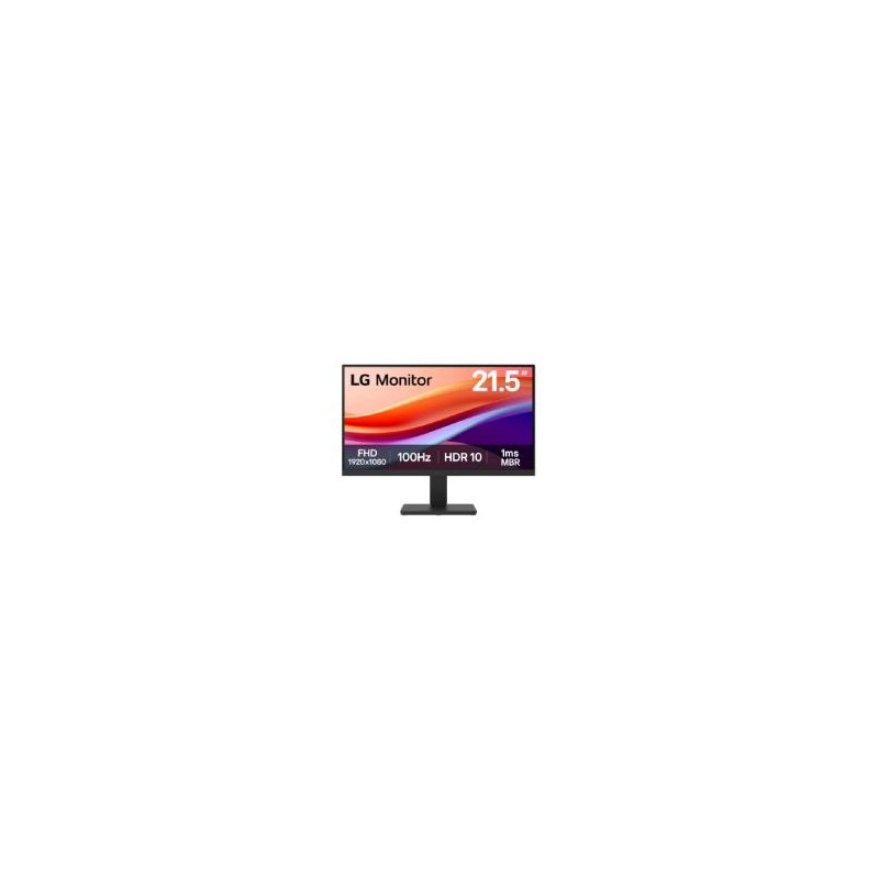 MONITOR PC LG 22U401A-B FHD 21.5PANEL VA1920X1080100HZTR 5MSASP 16:9BRILLO 250CD/M2CONTR 3000:1D-SUBHDMIDYNAMIC ACTION