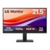 MONITOR PC LG 22U401A-B FHD 21.5PANEL VA1920X1080100HZTR 5MSASP 16:9BRILLO 250CD/M2CONTR 3000:1D-SUBHDMIDYNAMIC ACTION