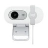 WEBCAM LOGITECH BRIO 100 BLANCO FHD 1080 A 30 FPS 58ÃÂ° RIGHTLIGHT 2 MICROFONO USB-A WIN/  MAC / CHROME