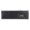 TECLADO TECHZONE TZ16TEC01-ALA ALAMBRICO STANDARD USB ERGONOMICO NEGRO
