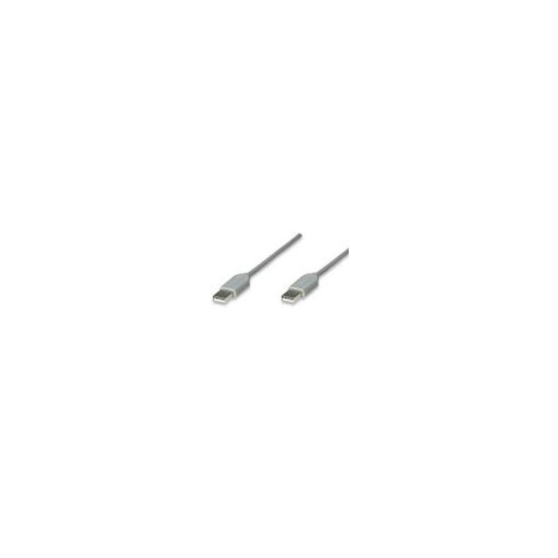 CABLE USBMANHATTAN317887 A-A 1.8M GRIS