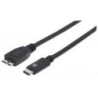 CABLE USBMANHATTAN353397-C V3.1 C-MICRO B 1.0M NEGRO
