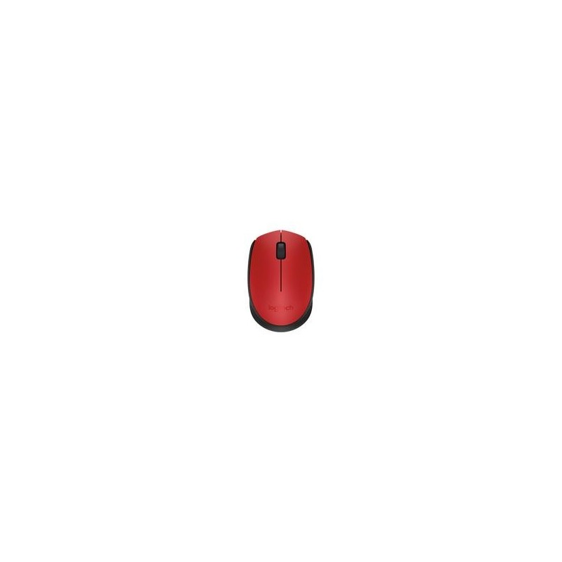 MOUSE LOGITECH M170 RED-K OPTICO INALAMBRICO MINI RECEPTOR USB PC/MAC/CHROME.