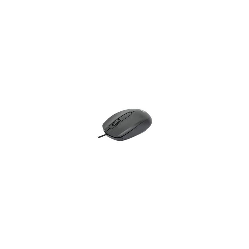MOUSEMANHATTAN190190 OPTICO ESTNDAR USB NEGRO