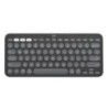 TECLADO LOGITECH PEBBLE KEYS 2 K380S GRAFITO INALAMBRICO EASY-SWITCH BLUETOOTH LOGI BOLT NO INCLUIDO. (ESPAÃOL)